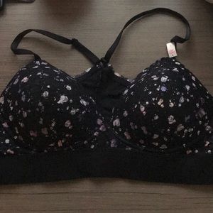 PINK lightly lined bralette